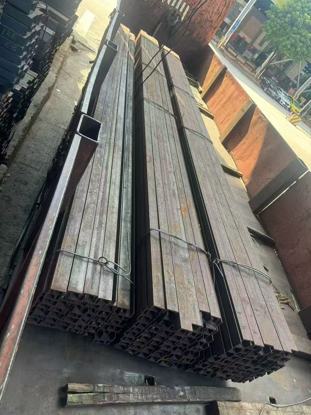 坡头区工地专用铺路钢板出租方通 - 排名
